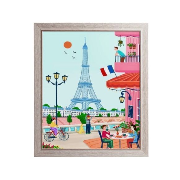 Whimsical Paris 🇫🇷 Print - Picture 4 of 4